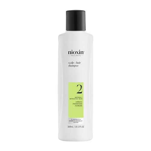 Nioxin System 2 Cleanser Shampoo, Natural Hair with Progressed Thinning, 10.1 oz - Image 2