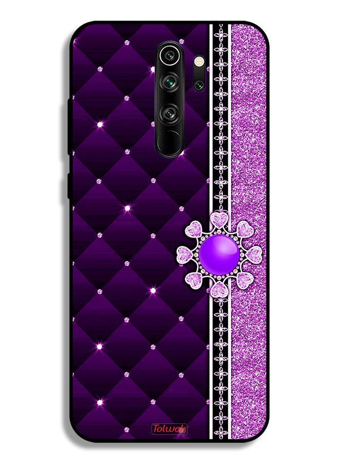 Tolwak Xiaomi Redmi Note 8 Pro Protective Case Cover Glitter Hearts - Image 2