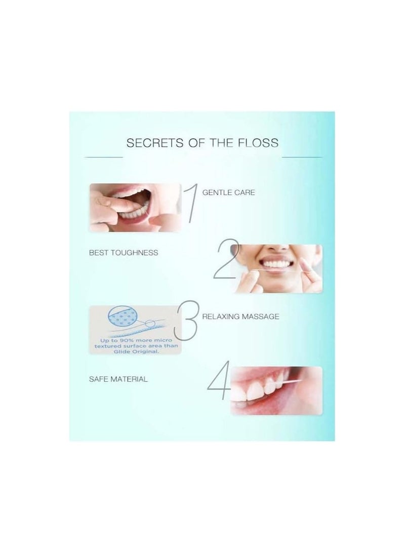 Glide Oral-B Glide Advanced Floss Comfort Plus Clean Mint 40m 6 Pack - Image 2