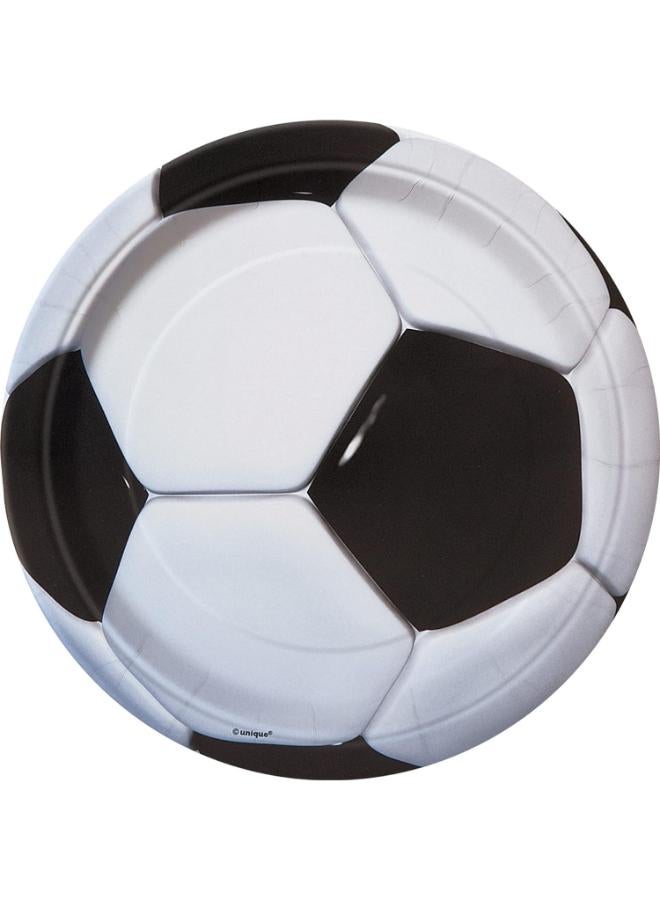 Unique 3D Soccer Ball Round Small Plates - Image 1