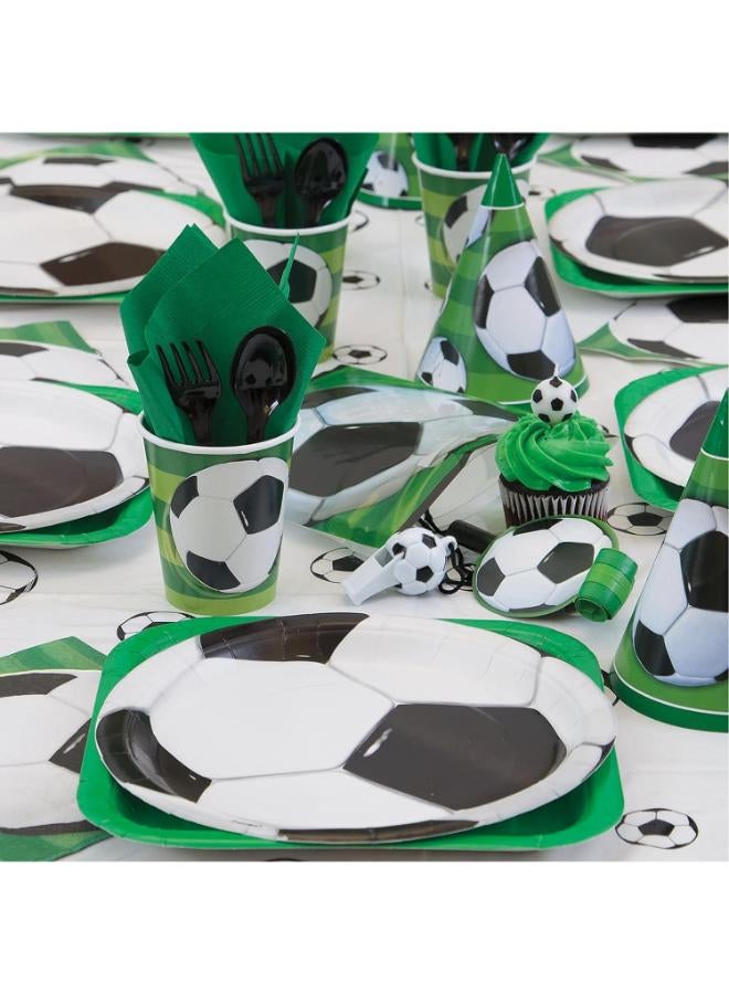 Unique 3D Soccer Ball Round Small Plates - Image 2