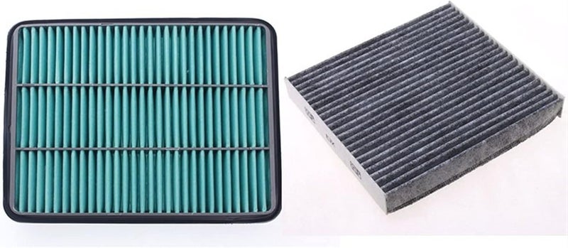 MKVAXR 2 Pcs Air Conditioning Filter Set for Toyota Prado - Image 1