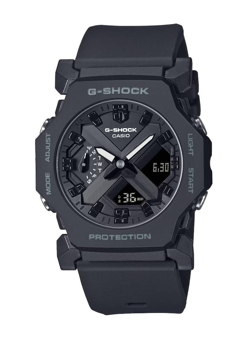 G-SHOCK - Analog+Digital Resin Band Watch GA-2300-1A - Image 1