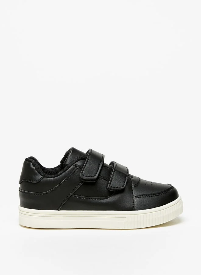 LBL by Shoexpress Boy's Solid Casual Sneakers Shoes With Hook And Loop Closure Ramadan Collection