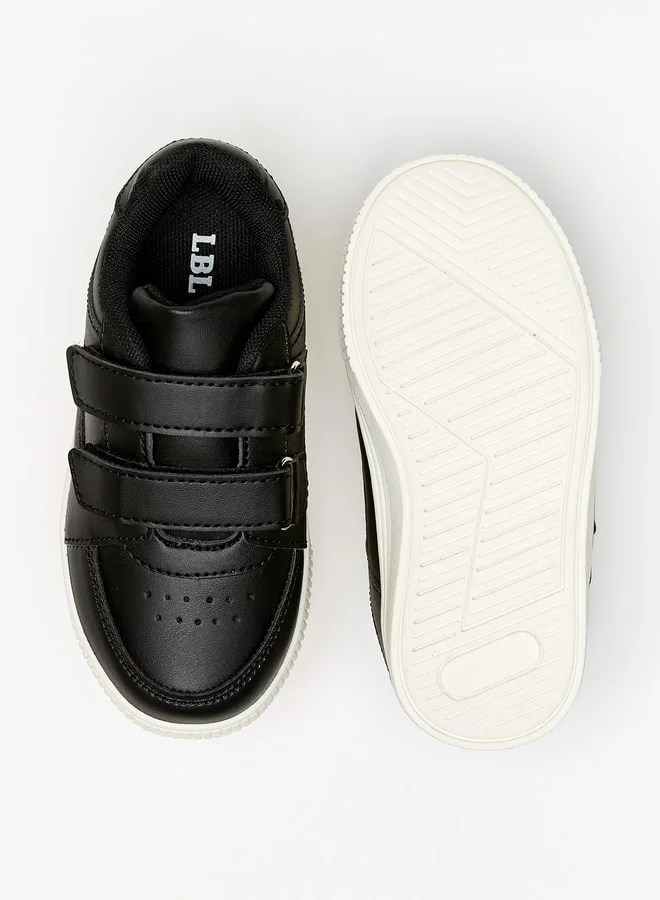 LBL by Shoexpress Boy's Solid Casual Sneakers Shoes With Hook And Loop Closure Ramadan Collection