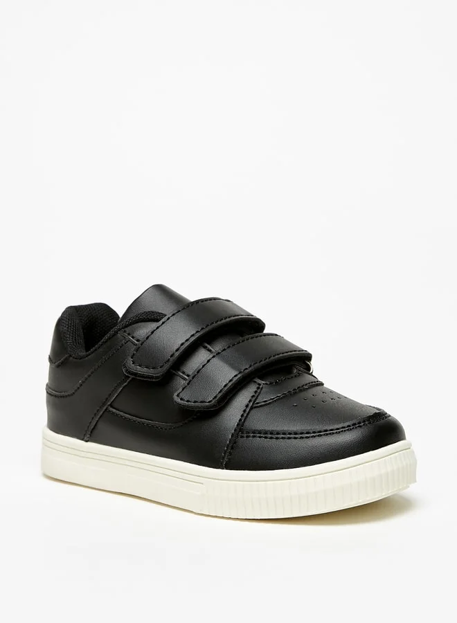 LBL by Shoexpress Boy's Solid Casual Sneakers Shoes With Hook And Loop Closure Ramadan Collection
