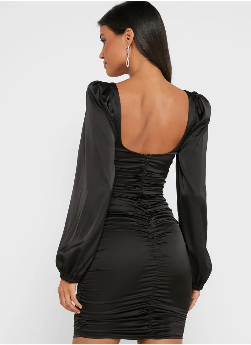 انيتاس فستان باكمام بالون