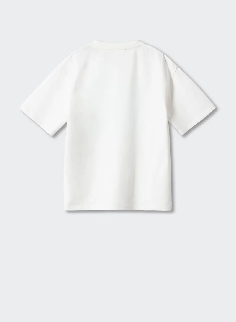MANGO Kids California Print T-Shirt
