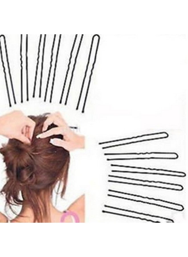 HOC® Large & Medium U Shape Pins,Jura Pins, Bridal U Pins & Bun Pins for Kids/Girls/Women. (40 Pieces) - Image 1