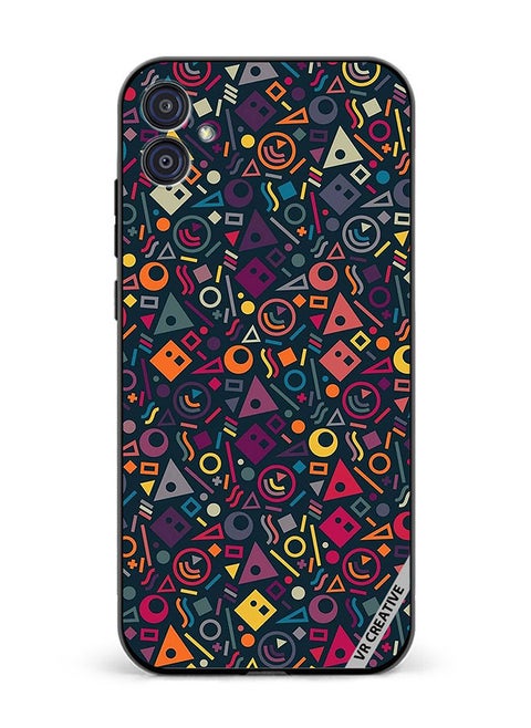 Protective Case Cover For Samsung Galaxy M04/F04 Maxin Pattern Design Multicolour