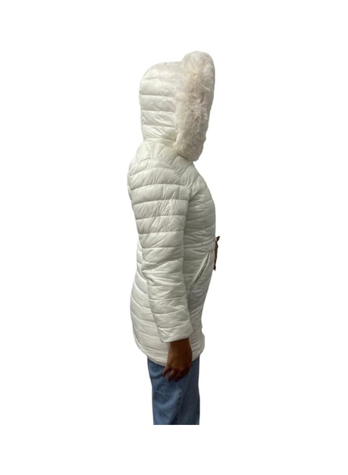 ROBIN Women's White Double Face Jacket - Robin  - Image 4