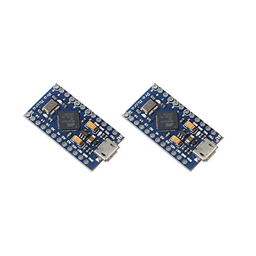 DEVMO 2PCS Pro Micro ATmega32U4 5V 16MHz Micro-USB Development Module Board with 2 Row pin Header Compatible ard-uino Leonardo Replace ATmega328 Pro Mini - Image 3