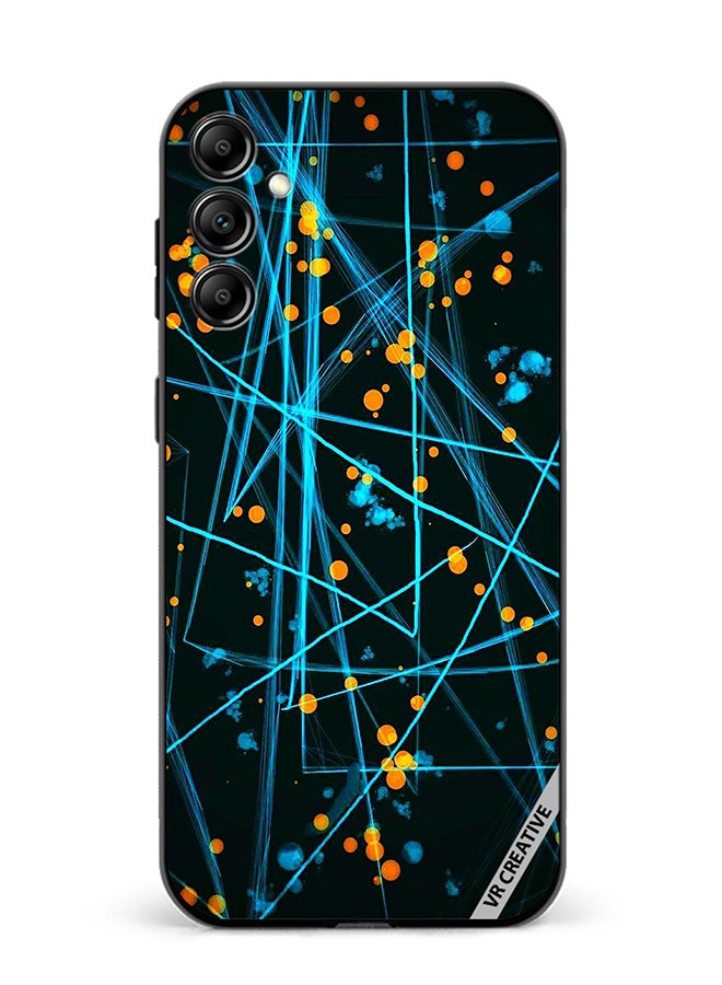 VR CREATIVE Protective Case Cover For Samsung Galaxy A55 Lasers Design Multicolour - Image 1