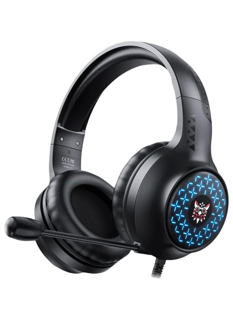 onikuma ONIKUMA X7 Gaming Headset - Black 