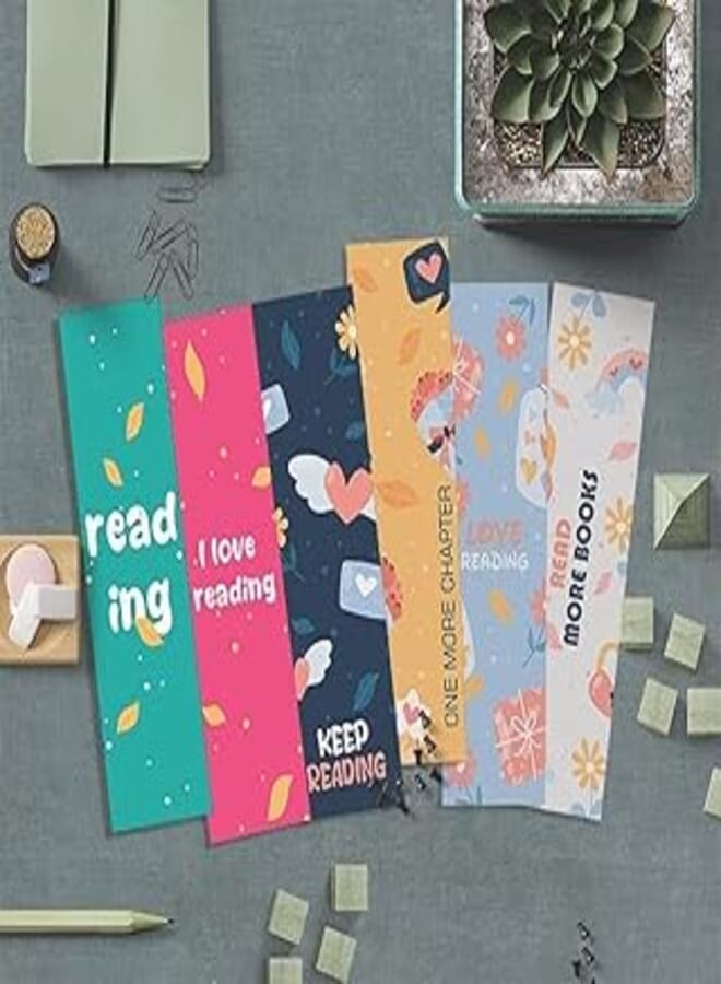 6 BOOKMARKS FOR NOTEBOOKS WITH TRENDY DESIGNS-8