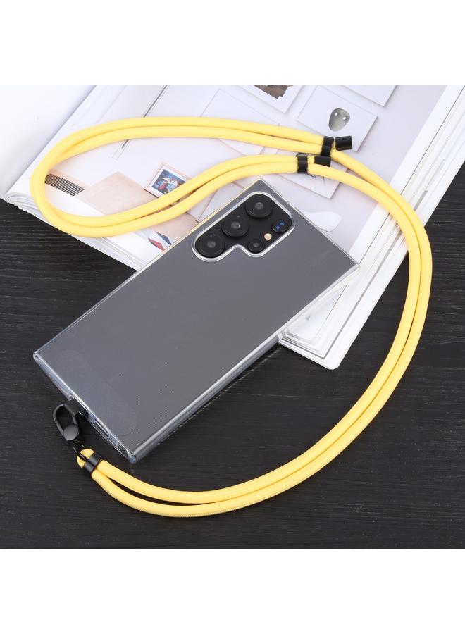 زبون حبل طويل قابل للتعديل للهواتف المحمولة بمشبك أسود مقاس 6 مم، مضاد للضياع - Image 3