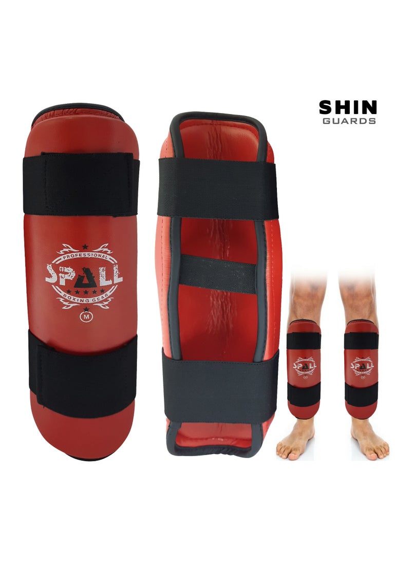 Spall Shin Guard for Taekwondo Martial Arts MMA Foot Protective Gear Protector Sparring  - Image 1