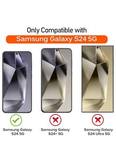 YoYoTech Samsung S24 Magsafe Case 2024 Slim Thin Magnetic [Upgraded Build in N52 Magnets] Cover Anti Yellowing Anti Scratch Hard Back Crystal Clear  - Image 2