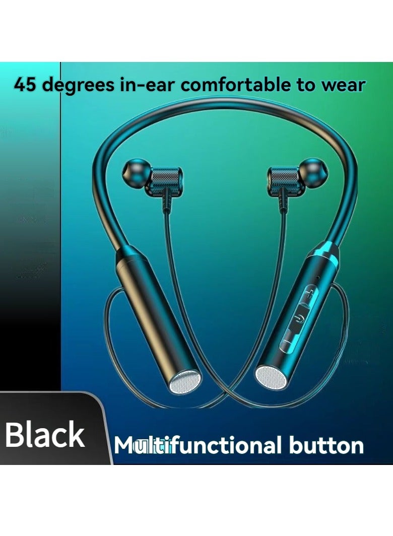 Neck-mounted wireless Bluetooth headphones with long battery life neck-mounted in-ear music headphones - Image 1
