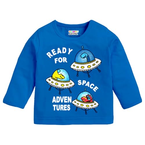 Kuchipoo Baby Boy Regular Fit Cotton Printed T-Shirts and Pyjamas Set (KUC-PSUT-140, 4-5 Years, Multi-Colored) - Image 5