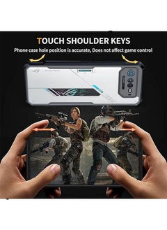 General The case is compatible with ASUS ROG 6, a slim and flexible transparent TPU + PC phone case, and a unique shock-resistant and scratch-resistant case  - Image 5