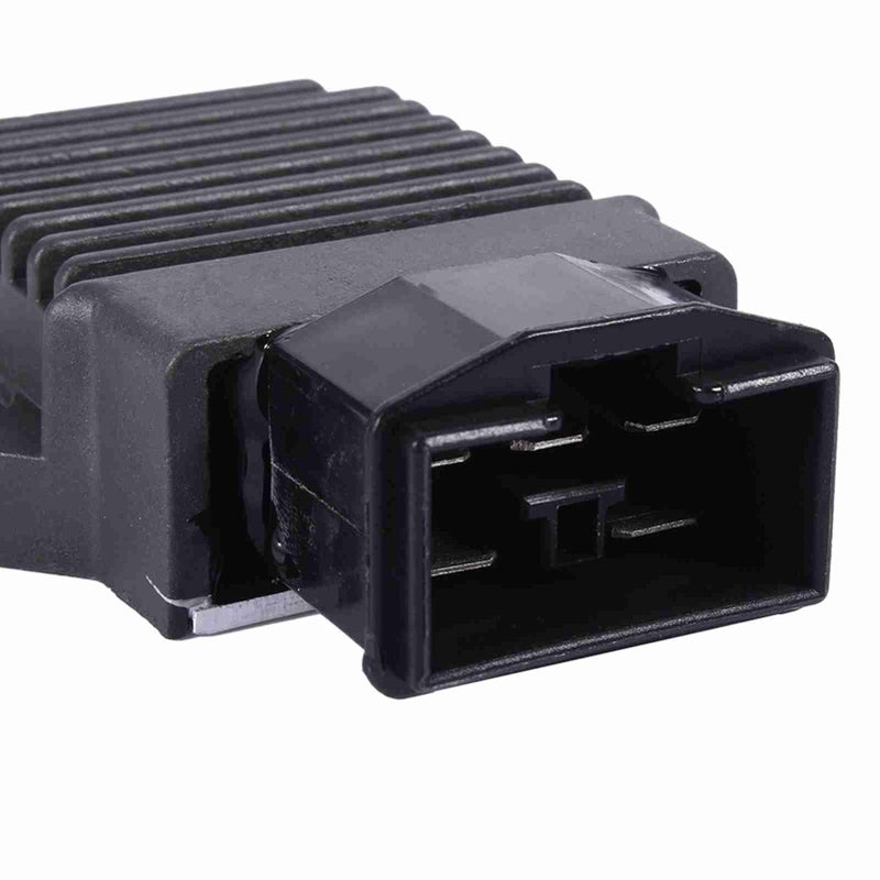 Motorcycle Voltage Regulator Rectifier Direct Replacement Black - Image 3