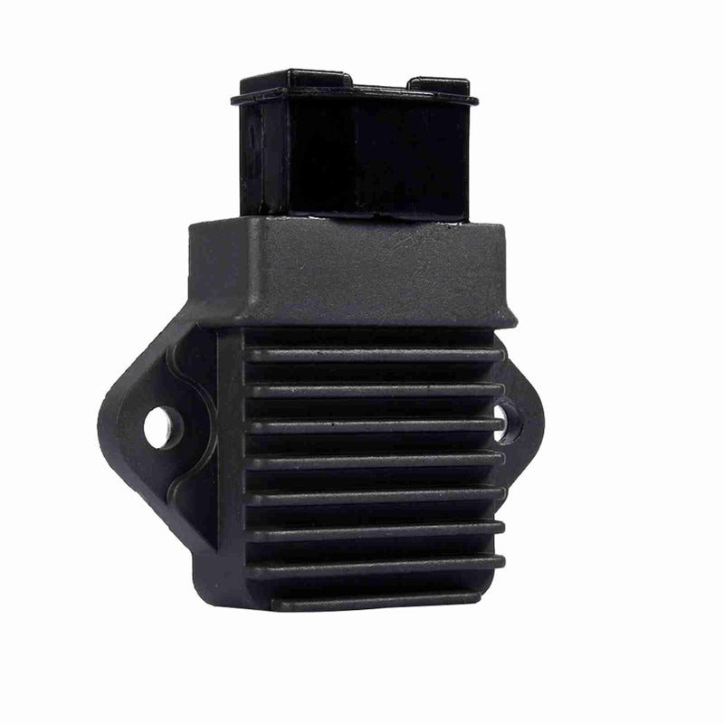 Motorcycle Voltage Regulator Rectifier Direct Replacement Black - Image 1