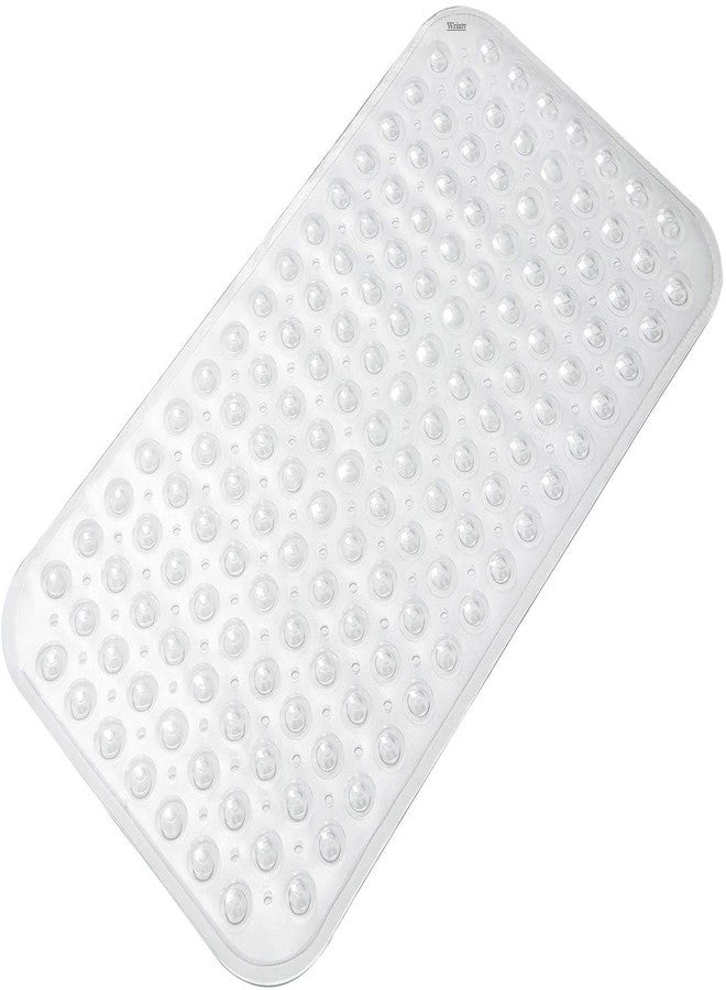 Wrixty Non Anti Slip Vinyl Silicon PVC Soft Rubber Bath Mat (70 x 37) - Image 1