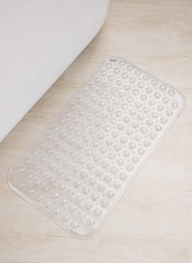 Wrixty Non Anti Slip Vinyl Silicon PVC Soft Rubber Bath Mat (70 x 37) - Image 4