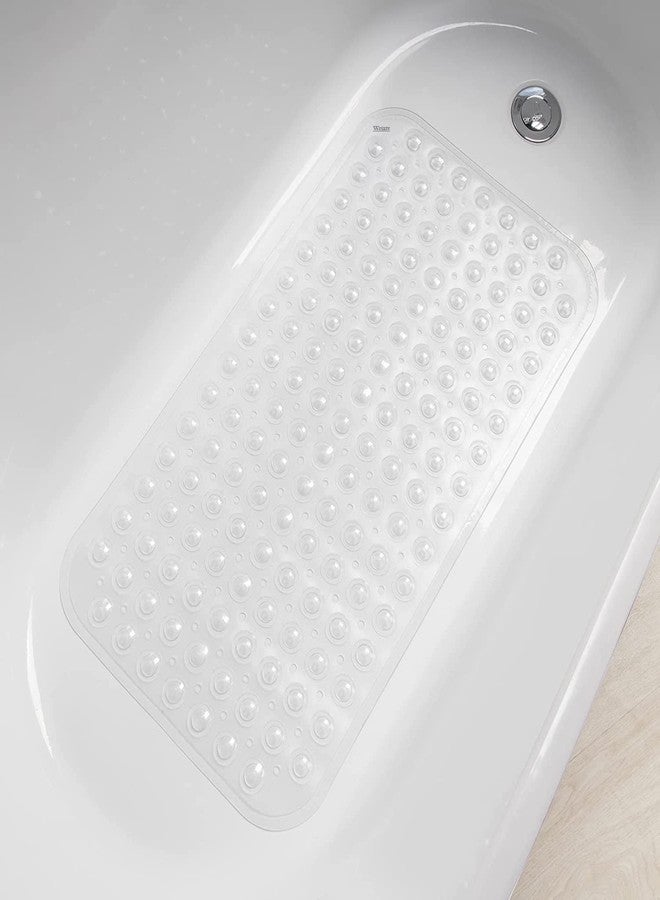 Wrixty Non Anti Slip Vinyl Silicon PVC Soft Rubber Bath Mat (70 x 37) - Image 2