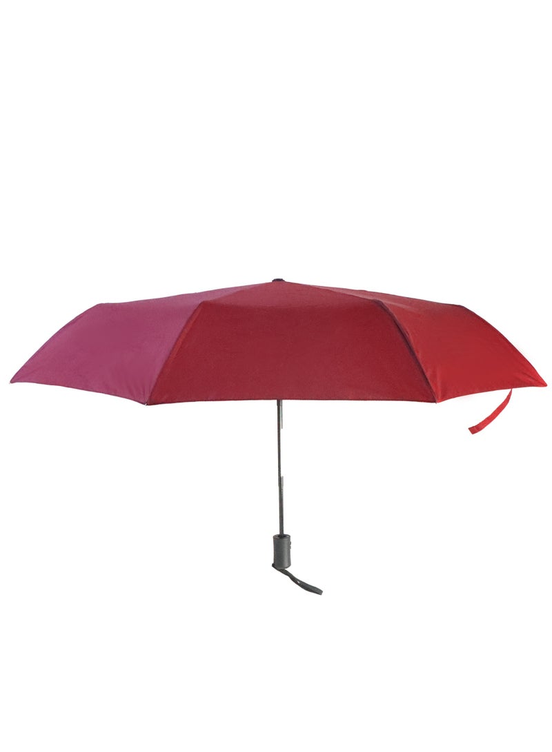 بيج ديزاين مظلة بيج ديزاين مودز أب بورجوندي أوتوماتيكية، مقاومة للرياح، سريعة الجفاف، حجم صغير للحقائب - Image 1