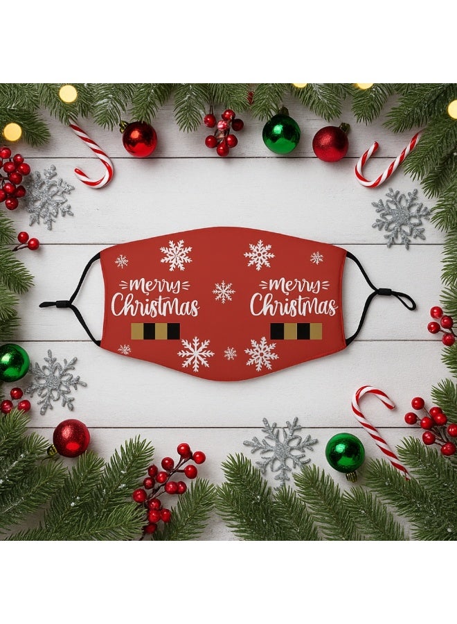 PRINTSHOP4ME Christmas Adult Face Protection Novelty Mask,Washable And Adjustable For Men Women And Youth - Image 5