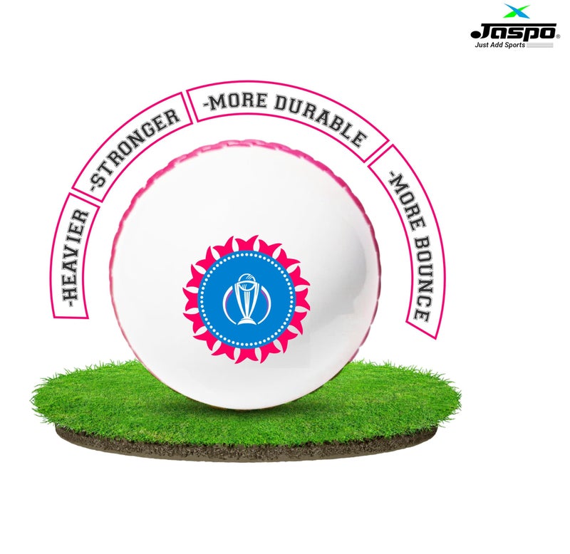 jaspo Revive (World Cup Edition) PVC Cricket Ball Only-Durable and Ideal for All Age Groups Boys Girls Kids and Adults, Multicolour - Image 4