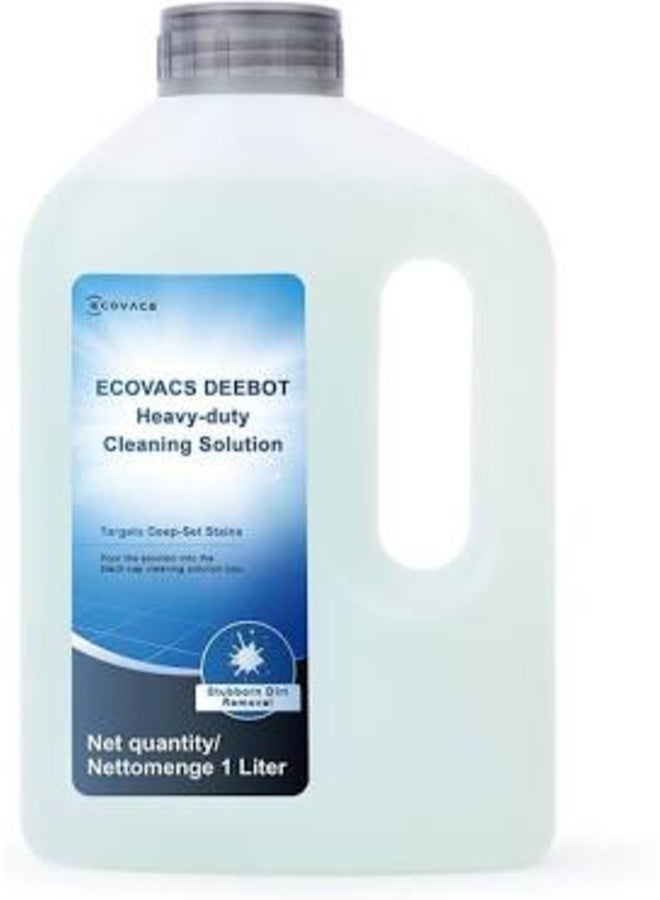 ECOVACS DEEBOT Multi-Surface Floor Cleaning Solution, 1L, Compatible with Robot Vacuum Cleaners - Image 1