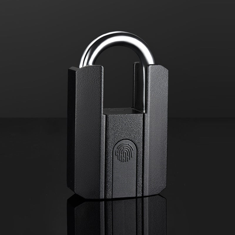 Fingerprint Lock with Key Backup USB Rechargeable Key/ BT TTLock APP/ Fingerprint Unlock Smart Keyless IP67 Waterproof Fingerprint Padlock Ideal for Door Luggage Suitcase Office Locker - Image 5