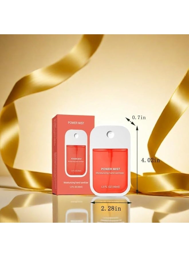 POWER Mist Hydrating Hand Sanitizer Spray - 45ml Moisturizing Watermelon Flavor, Quick-Drying, Non-Sticky Travel Size, Cleanses Your Hands, Compact Hand Sanitizer for Germs u0026 Bacteria Protection - Image 2