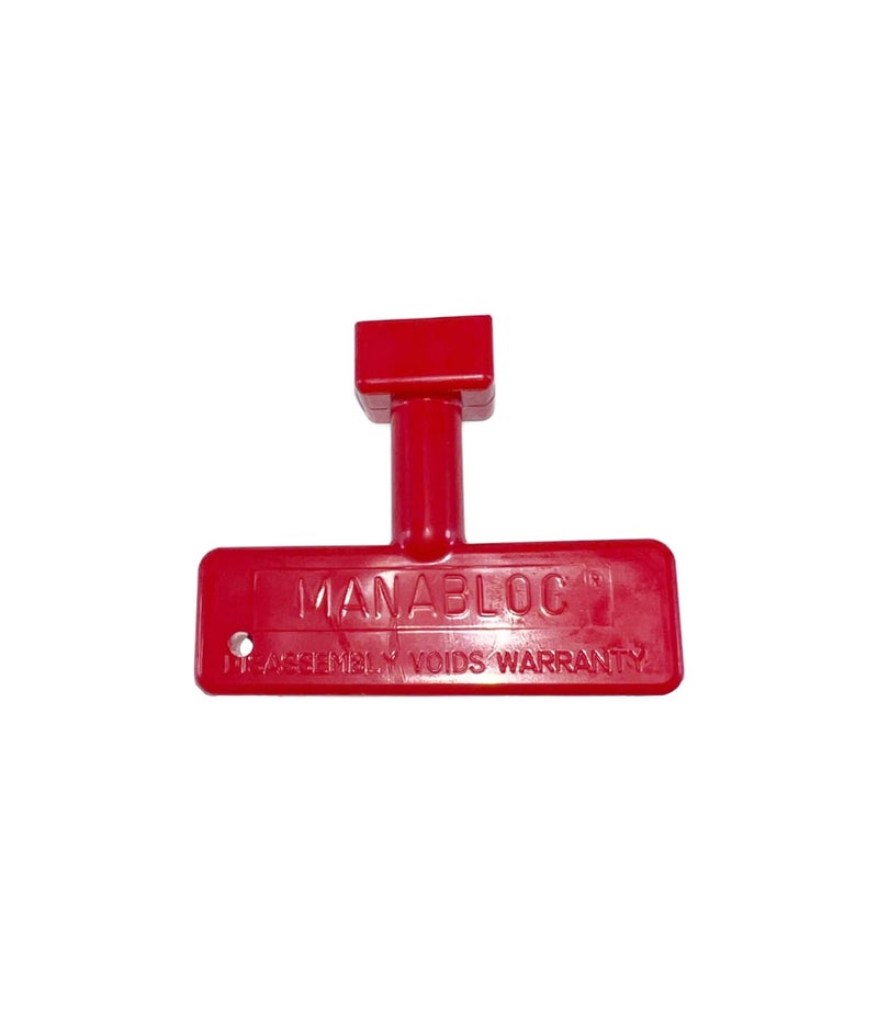 فييجا Viega 51602 PureFlow Zero Lead Manabloc طقم استبدال جذع الصمام - الأحمر والأزرق | يستبدل 50602 - Image 3