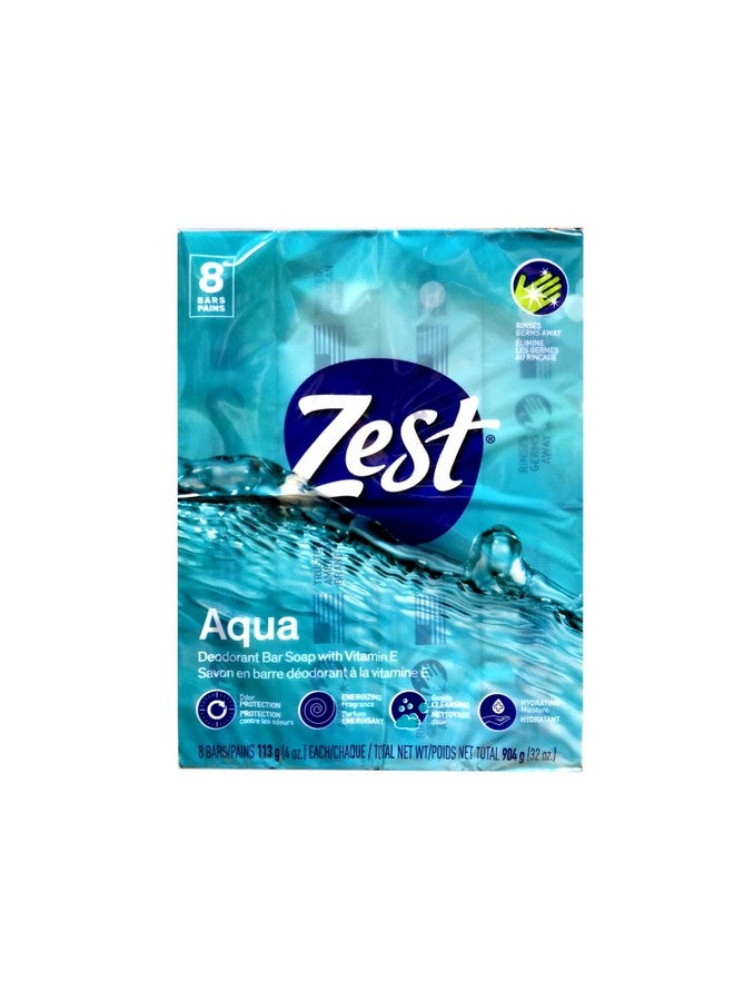 زيست صابون زست أكوا بار، 4 أونصة، 16 قطعة - Image 3