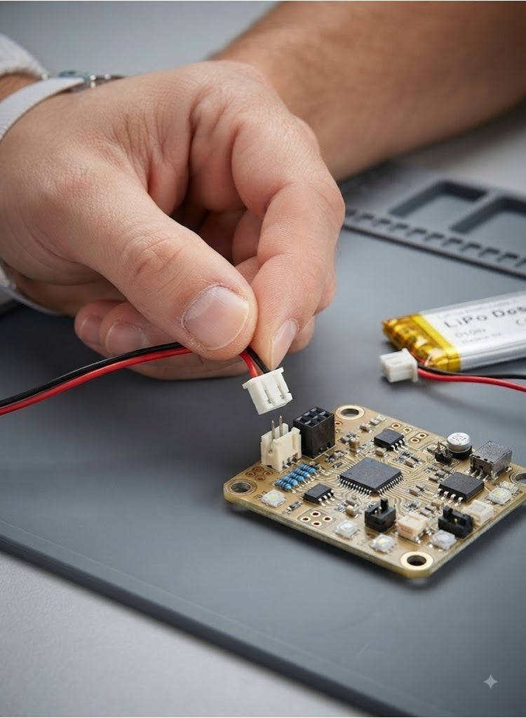 KNP 2-Pin Battery Connector, Pre-Wired, Power Cable for Battery Connections - Image 3