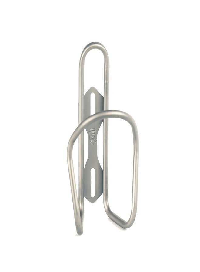 SILCA Sicuro Titanium Water Bottle cage | Cages for Bike with 21mm Fore/AFT Adjustment | Lighter Than Steel and Stronger Than Carbon and Alloy 30g | Hand Bent and Laser Welded in Indiana | USA Made - Image 2