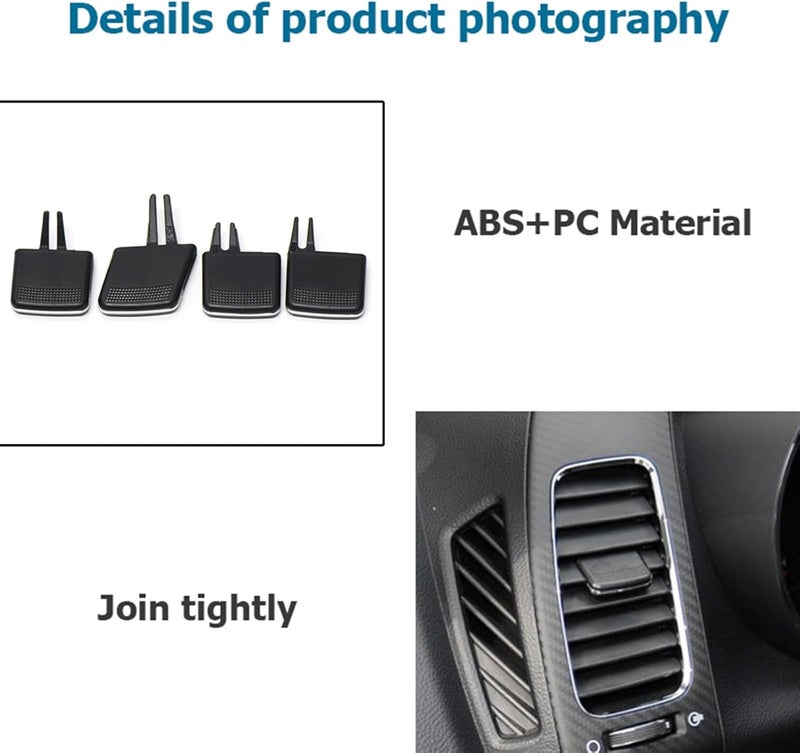 Wivplex Car AC Air Vent Outlet Tab Clip Repair Kit for Kia K3 - Image 4