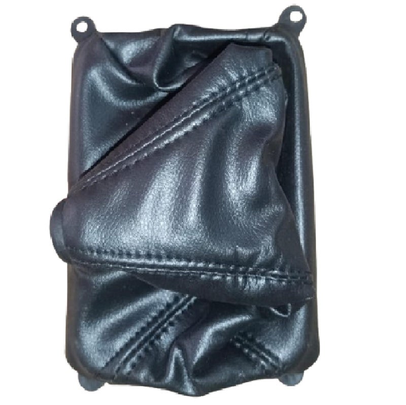 STYCARO-Car Accessories Antique Black PU Leather & ABS Plastic Gear Lever Cover Boot Compatible with Hundai Santro Xing - Image 1