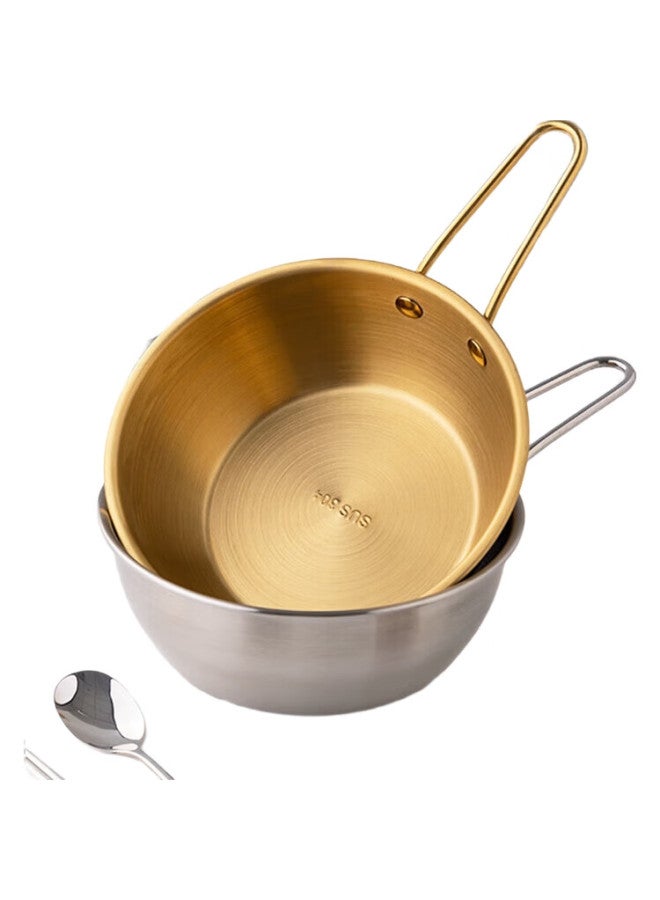 Newair Instant Noodle Bowl With Handle 304 Stainless Steel Korean Style With Lid For Home Dormitory Student Mixing Rice Food Grade Large Capacity - Image 3
