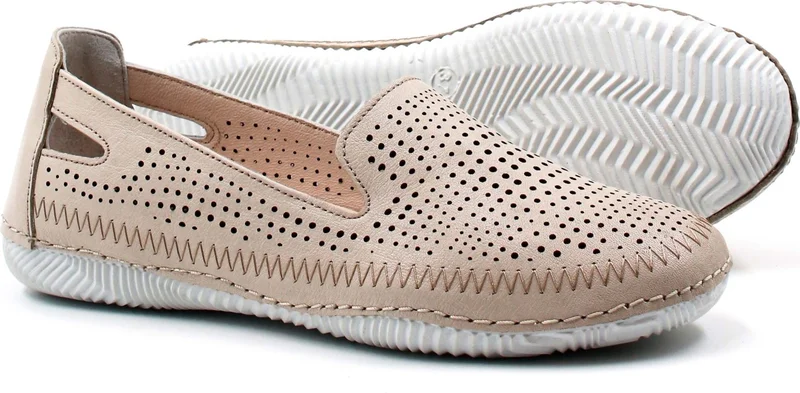 Fast Step Leather Women's Casual Shoes 136ZA102