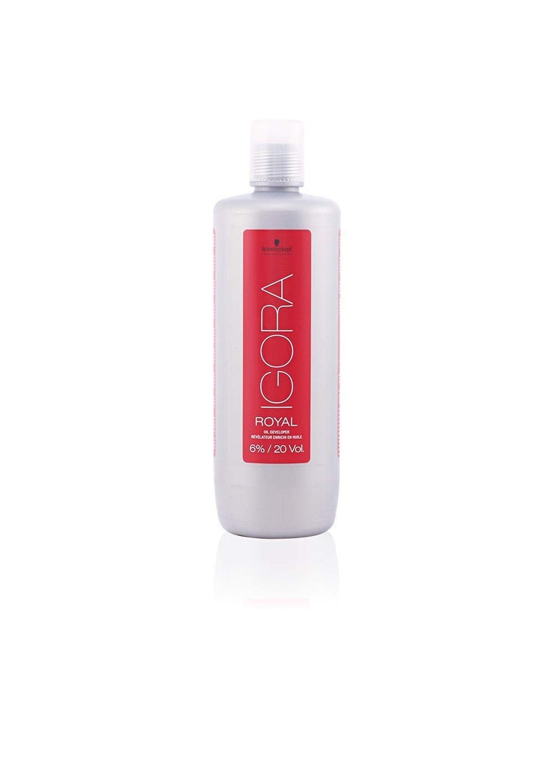 Schwarzkopf Professional Schwarzkopf - ROYAL IGORA ACTIV 6% 20 LOC VOL 1000 ml 