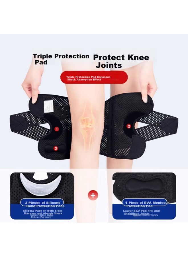 Galvaran Meniscus Injury Special Knee Brace For Men And Women, Knee Joint Protector, Patellar Strap Sports Support - Image 2