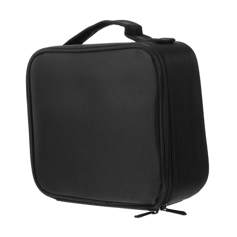 Black Travel Toiletry Bag Portable Makeup Organizer For Gym Outdoor Space Saving - Image 2