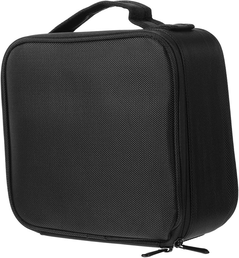Black Travel Toiletry Bag Portable Makeup Organizer For Gym Outdoor Space Saving - Image 1