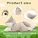 BENINY Giant Wolf Stuffed Animal 30 Super Soft Jumbo Plush Toy Big Fluffy Plushie Gift for Birthdays Christmas - Image 4