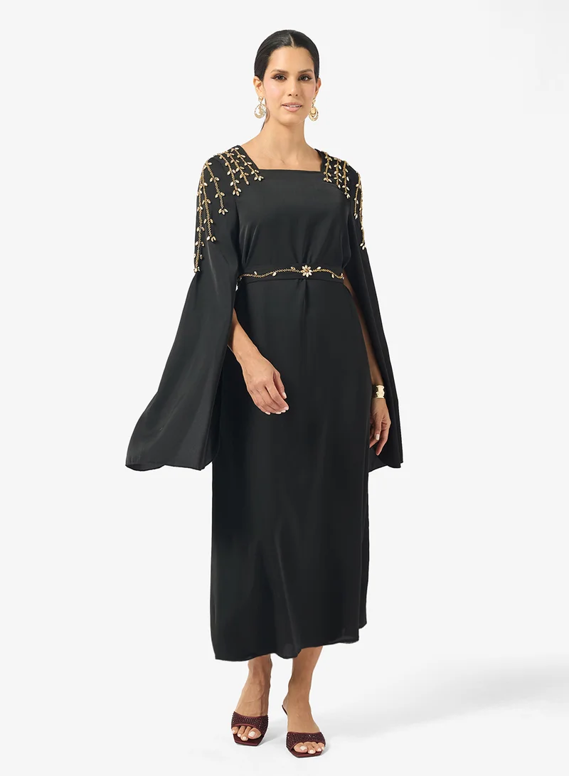 Khizana  Embellished Jalabiya for Women | Best Price UAE